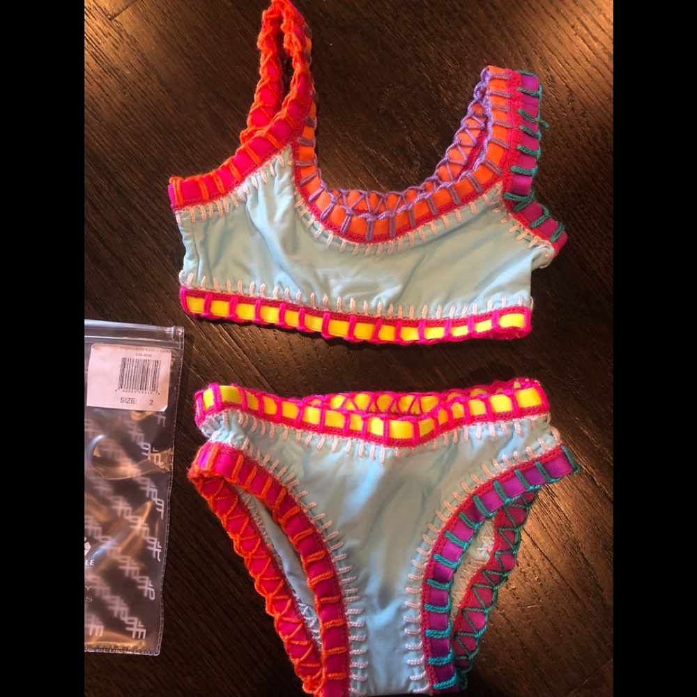 NWT Girl’s 2 PILYQ Bikini PQ Swim
